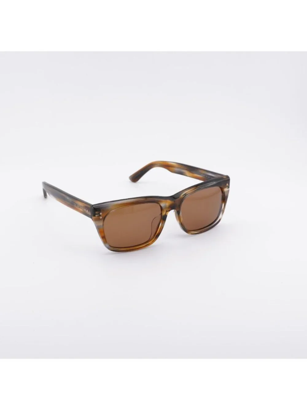 Celine CL40060F 55J Sunglasses Havana Square Frame, Roviex Lenses
